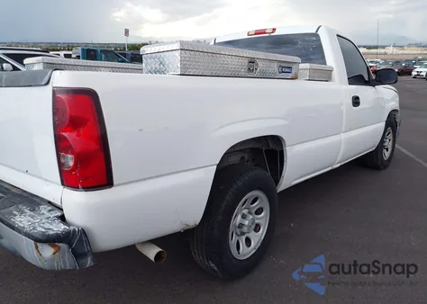2006 Chevrolet Silverado 1500 Work Truck из США, поврежденный, VIN 3GCEC14X76G231959